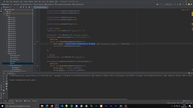 Selettore Colori con JColorChooser - Tutorial Java Swing #20 смотреть онлайн