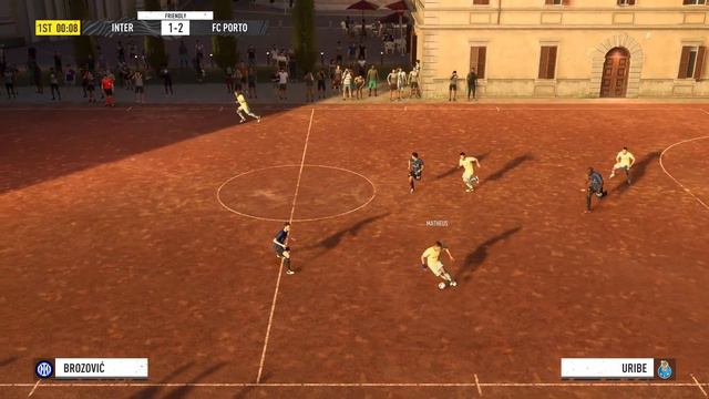 Inter Milan vs Porto - FUTSAL - VOLTA FIFA 23 | PS5 4K60 HDR смотреть онлайн