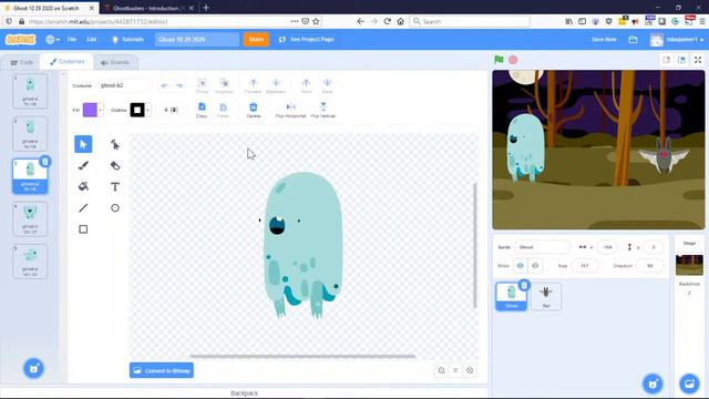 Halloween: Scratch basics: Let’s make a spooky game with Alex смотреть онлайн