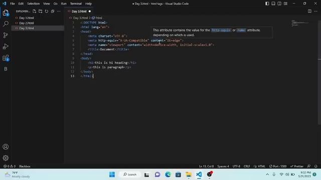 how to comment a line in HTML | Coders смотреть онлайн