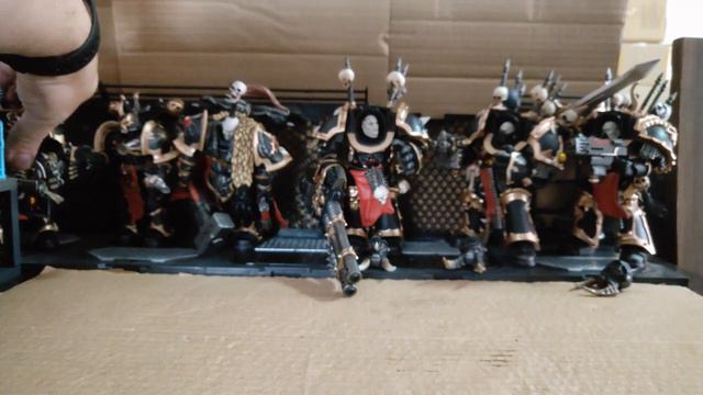 JoyToy Warhammer 40k Chaos Black Legion Marines, Lord, and Terminator 1:18 scale action figures! смотреть онлайн