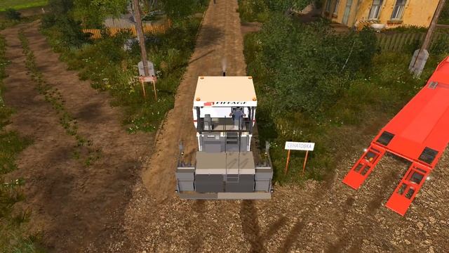 ОТРЕМОНТИРОВАЛ ДОРОГУ В ДЕРЕВНЕ! FARMING SIMULATOR 17 смотреть онлайн