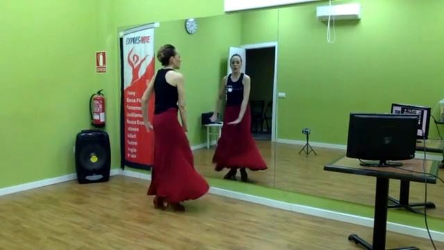 La Popi "Profesora de Flamenco". Masterclass Online Flamenco Panamá. смотреть онлайн