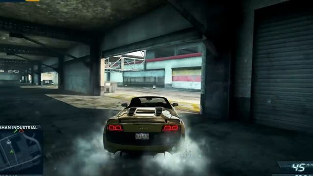 Need for speed.Most wanted Audi Spyder testing. смотреть онлайн