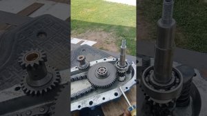 вылетает передняя передача редуктора культиватора крот