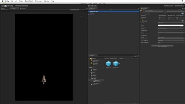 03 - Space Shooter - Свет и Камера (Перевод официальных уроков Unity) смотреть онлайн