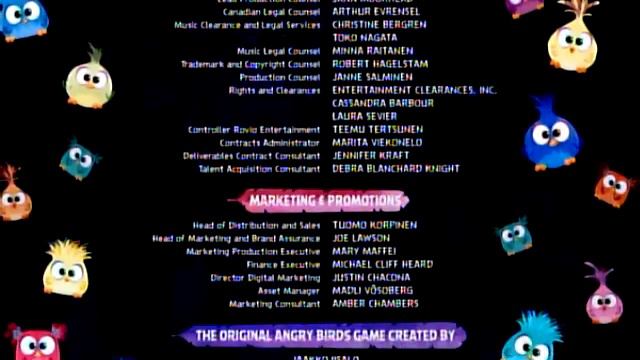 Angry Birds Movie End Credits смотреть онлайн