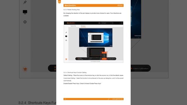 GAOMON PD1161 11.6'' HD Profesional Drawing Monitor - English User Manual #gaomon смотреть онлайн