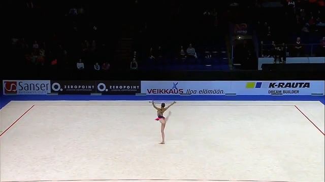 Lilit HARUTYUNYAN Clubs Qualify Rhythmic Gymnastics World Cup 2016 Espoo смотреть онлайн