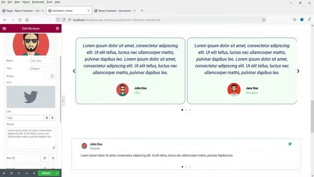 Free Elementor Testimonial Carousel | Reviews slider | Elementor Testimonial Slider смотреть онлайн