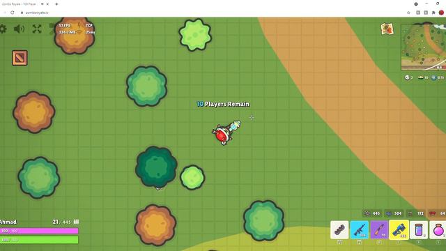 Zombs Royale 100 Player 2D Real Time Battle Royale Google Chrome 2021 09 06 10 08 50 смотреть онлайн