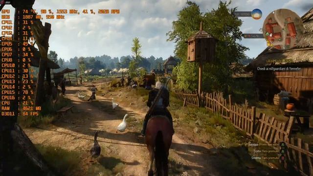 The Witcher 3: Wild Hunt Gameplay - AMD Radeon RX VEGA 56 - FullHD - Ultra Quality Settings смотреть онлайн