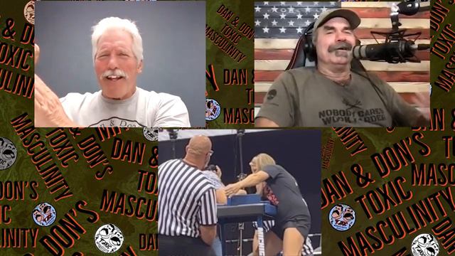 Beauty VS The Beast!!! Dan "The Beast" Severn VS Candy "Crush" Passmore in an arm wrestling match. смотреть онлайн