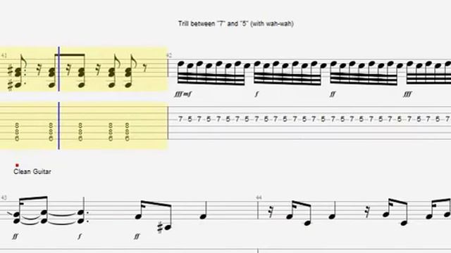 Avril Lavigne - Complicated   Guitar Track