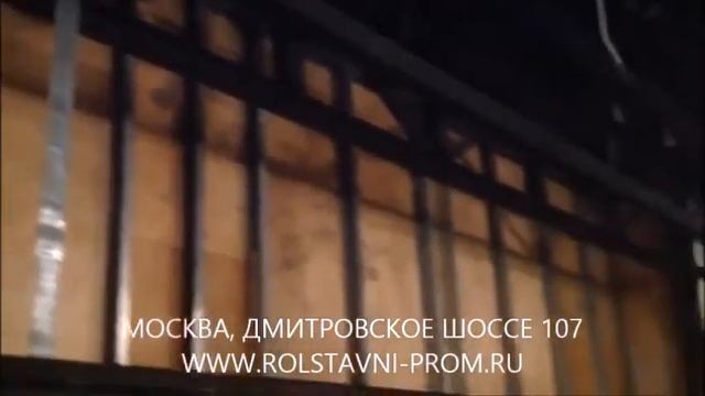 Стальные рулонные ворота ST75P - МОНТАЖ смотреть онлайн