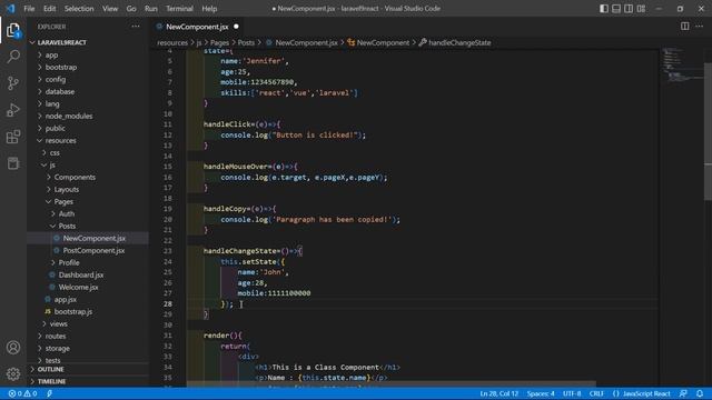 Laravel 9 React Tutorial - Changing State смотреть онлайн