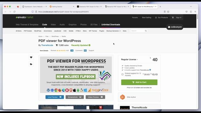 Getting Started | Elementor PDF Viewer For WordPress Add-on | Documentation Part 1 смотреть онлайн