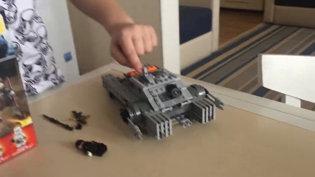 Lego Star Wars штурмовой анти-гравитационный танк 75152 смотреть онлайн