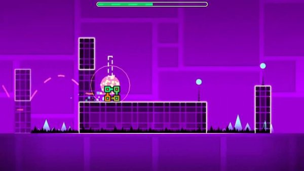 Stereo Madness/полный геймплей