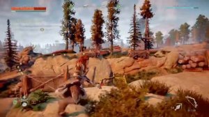 Horizon Zero Dawn - Испытание «Бревна»