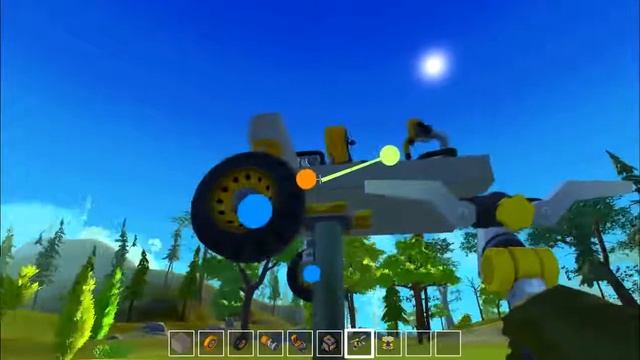 Scrap Mechanic | Как построить машину | Гайд для новичков #1 смотреть онлайн