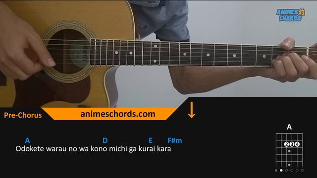 Dororo ED - Sayonara Gokko | Acoustic Guitar Lesson [Tutorial + TAB + CHORDS] смотреть онлайн
