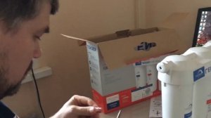 Как установить фильтр для воды Гейзер