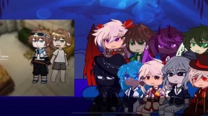 [С озвучкой] Реакция персонажей из сезонов на Лололошку, Вививилку и Рому / Ау / ♡。Сяолень