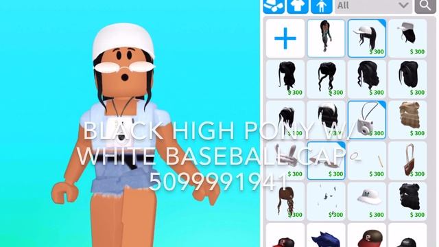 Codes for black hair in BLOXBURG! | Roblox Bloxburg смотреть онлайн