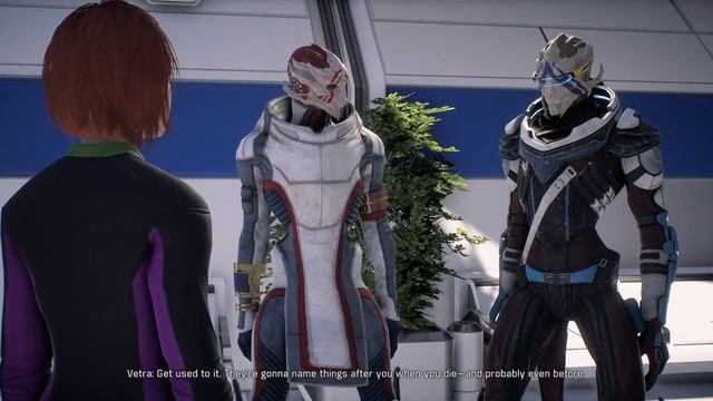Mass Effect: Andromeda - Sara/Vetra/Sid Convo смотреть онлайн