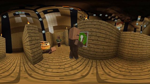 100 Gegagedigedagedago vs SURVIVAL CRAFT TABLE HOUSE but it's 360 degree video смотреть онлайн