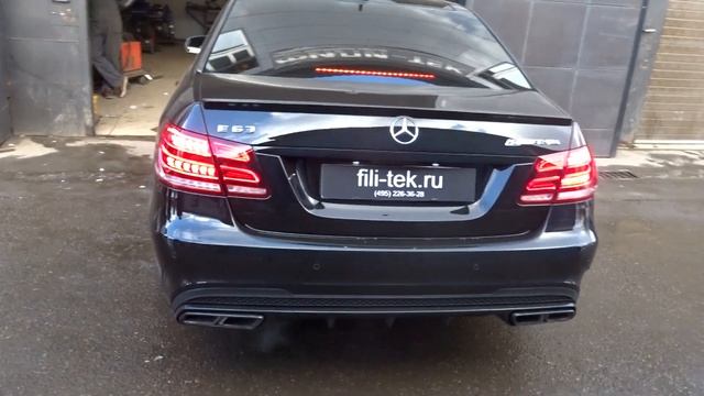 Спортивные катализаторы на Mercedes E63 AMG в кузове w212 смотреть онлайн