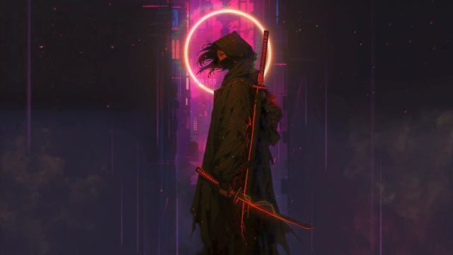 Hardwave / Wave / Cyberwave Mix 'Cyber Samurai' | Atmospheric Chill Mix