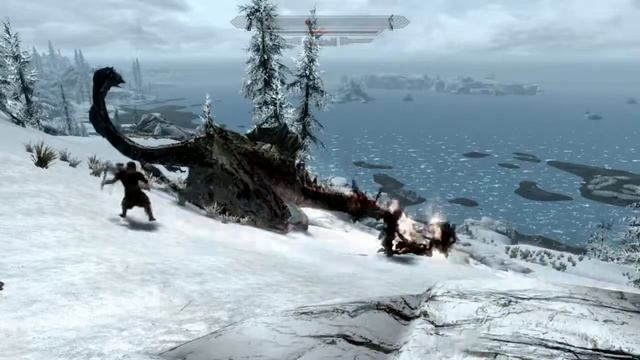 Skyrim  Imperial Legion Vs Dragon  Kill Them All