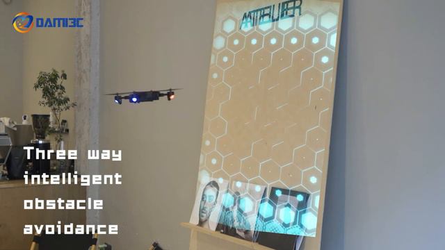 Dami3c S186 triple camera automatic obstacle avoidance drone смотреть онлайн