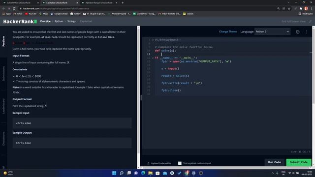 Capitalize! using Python (Hindi) смотреть онлайн