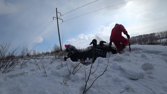 Почти летом на снегоходе Русская механика вектор 551, RM Vector 551i, Тайга вектор Русская механика смотреть онлайн