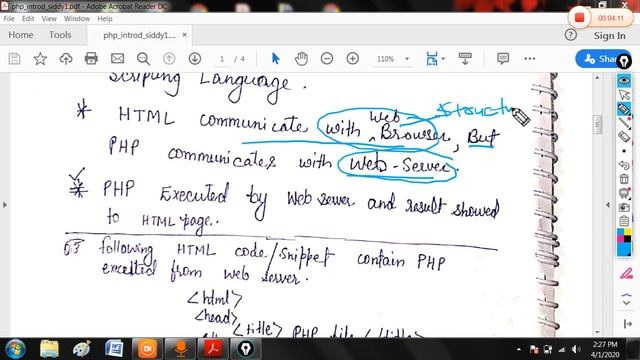 php part 1| php tutorial pdf download| смотреть онлайн