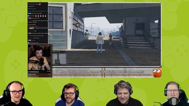 React: How fast can you RUN across GTA 5? (1000% Run Speed) смотреть онлайн