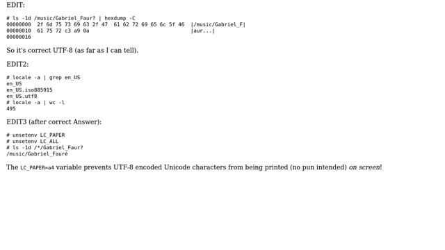 How to fix UTF-8 / locale problem in openSUSE Linux (in terminal / file names and program... смотреть онлайн