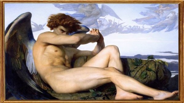 Alexandre Cabanel - Fallen Angel TV Art | TV Wallpaper 2K 1 Hours
