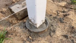 КАК СДЕЛАТЬ 3Д ЗАБОР НА УЧАСТКЕ С ВЫСОКИМ УРОВНЕМ ГРУНТОВЫХ ВОД