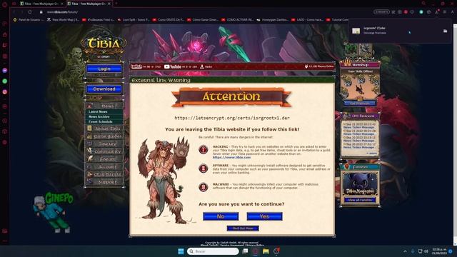 (Mi solución) SSL Handshake failed / Tibia is currently down for maintenance смотреть онлайн