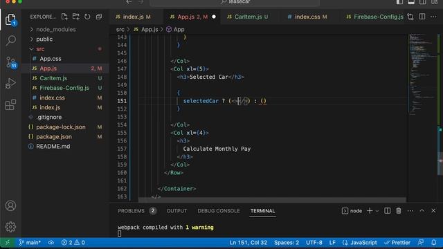 one page app with react and firebase #7 - Select car using react useState смотреть онлайн