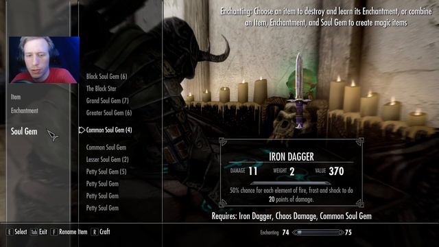 ENCHANTING GRIND - Skyrim Special Edition Let's Play Gameplay #116 смотреть онлайн