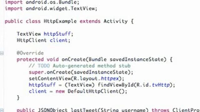 Android Application Development Tutorial 150 Introduction to JSON parsing смотреть онлайн