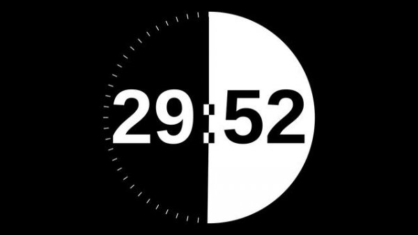 1 Hour Countdown Timer