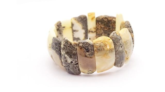 Янтарный браслет AMBER HEART. Браслет из цельного зелёного янтаря. Янтарь натуральный браслет смотреть онлайн