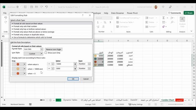 غير حياتك بالتنسيق الشرطي بال Icon Sets смотреть онлайн
