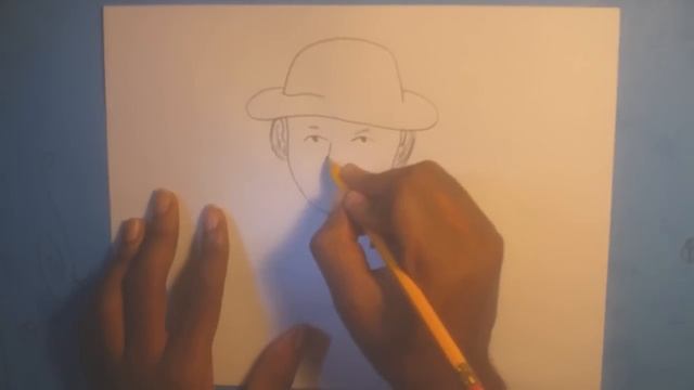 How to Draw a Hat on a Person: Male смотреть онлайн